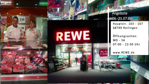 Rewe, Reilingen, Videoproduktion Reilingen, Oliver Doell, TVueberregional,