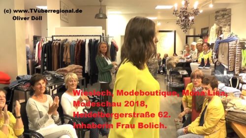 Wiesloch, Modeboutique, Mona Lisa, Modeschau 2018