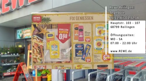Rewe Reilingen Angebote ab 26.11. bis 01.12.18