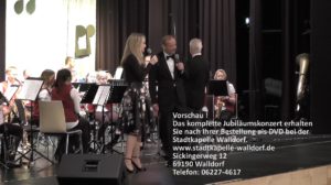 Vorschau der DVD, Jubiläumskonzert 150 Jahre Stadtkapelle Walldorf