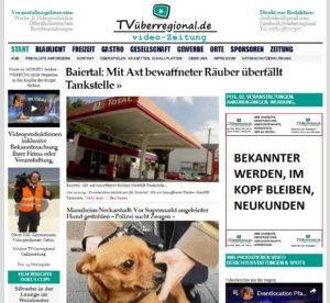 Baiertal, Mit Axt bewaffneter Räuber überfällt Tankstelle, Onlinezeitung Baiertal, Total Tankstelle, TVüberregional