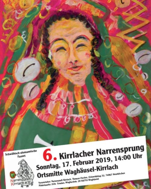 Narrensprung Kirrlach, Oberdorfstrasse 2, am 17-02-19 ab 14 Uhr