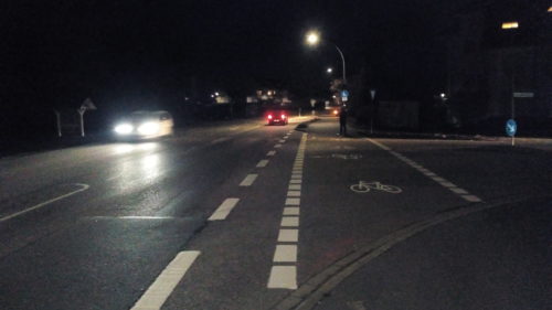 Unfall Wiesloch Baiertal 18.02.19 mit Fahrerflucht, Polizei Wiesloch, TVüberregional, Onlinezeitung und Videoproduktion