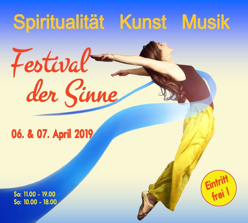 Festival der Sinne am 6. April 2019, 11- 18 Uhr