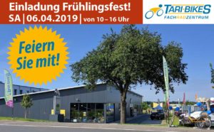 Wallorf, Tari-Bikes: Einladung zum Frühlingsfest, Samstag, 6.4; 10 - 16 Uhr