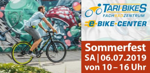 Sommerfest Tari Bikes, Sommeraktion, Juli 2019