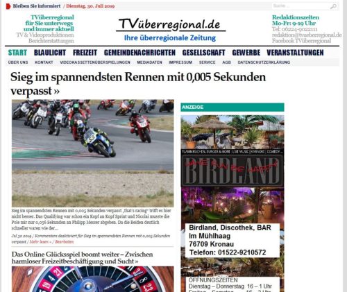 Sieg im spannendsten Rennen mit 0,005 Sekunden verpasst - TVueberregional