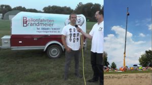 Brandmeier Ballonfahrten, Regenbogenballon, 25 Jahre, Veranstaltung am St Leoner See am 31-08-19