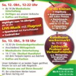 Freudensprung größtes Hoffest der Region am 12. und 13.10.2019 mit 10-jährigen Jubiläum