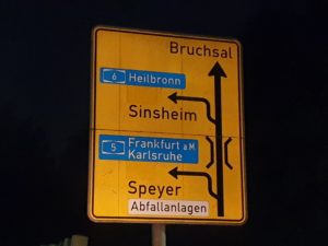 Vollsperrung der A 6-Anschlussstelle Wiesloch Rauenberg vom 17. bis 19. September in Richtung Nürnberg und vom 23. bis 27. September in Richtung Mannheim (3)