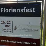 Floriansfest Feuerwehr Tairnbach am 26.10.19 und 27.10.19