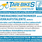 Tari-Bikes FACHRADZENTRUM, WALLDORF: Verstärkung im Verkauf und Werkstatt gesucht!