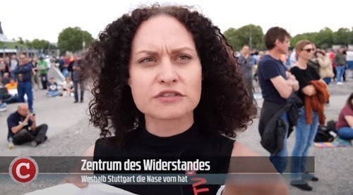 Corona-Widerstand, Stuttgart steht auf - Die Woche COMPACT
