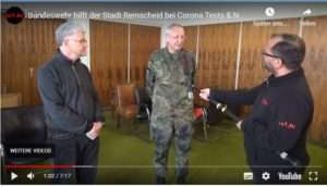Bundeswehr hilft der Stadt Remscheid bei Corona Tests & Nachverfolgung