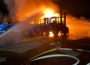 Philippsburg – Vier Baufahrzeuge auf Firmengelände ausgebrannt