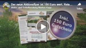 Relax2000, Aktionsflyer 150 Euro sparen, Oktober 2020, Ihr Markus Kapp