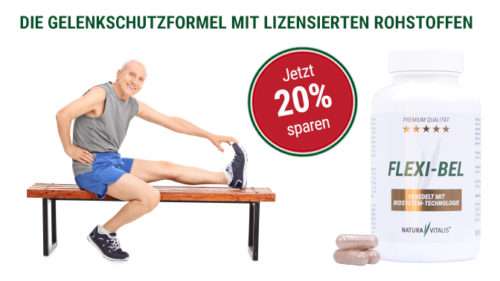 FLEXI-BEL - DIE GELENKSCHUTZFORMEL MIT LIZENSIERTEN ROHSTOFFEN, Natura Vitalis, Oliver Döll