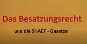 Sheaf übernimmt Deutschland 2020 - Das Besatzungsrecht und die SHAEF-Gesetze