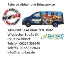 Tari-Bikes, Wiesloch, Walldorf, Fahrrad Abhol- und Bringservice