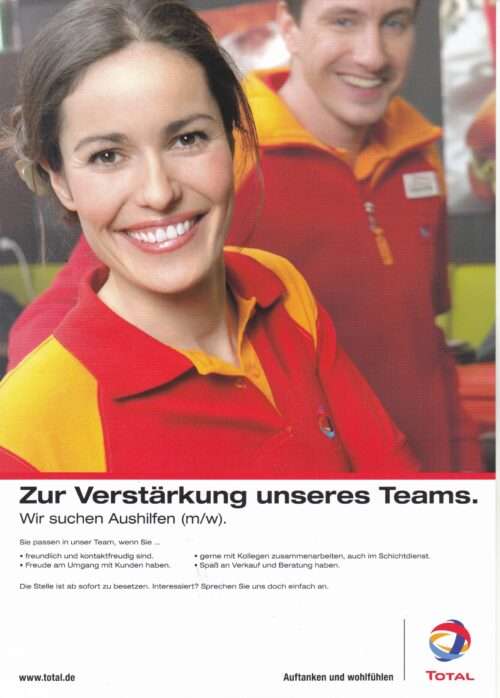 Total Tankstelle Wiesloch, Total Tankstelle Baiertal: Stellenangebot: Zur Verstärkung unseres Teams suchen wir neue Mitarbeiter/innen Stellenangebot: Zur Verstärkung unseres Teams suchen wir neue Mitarbeiter/innen Stellenangebot: Zur Verstärkung unseres Teams suchen wir neue Mitarbeiter/innen