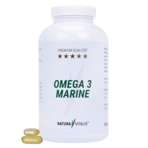 Omega 3 Marine Zur Unterstützung der normalen Funktion von Herz, Gehirn und Augen! 