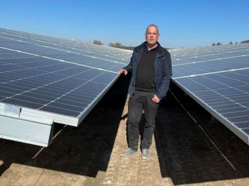 Thomas Deuschle, Bürgermeister, Waghäusel, Solarpark