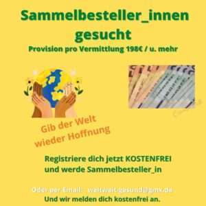 Sammelbesteller gesucht, Heimarbeit, Job, Geldverdienen