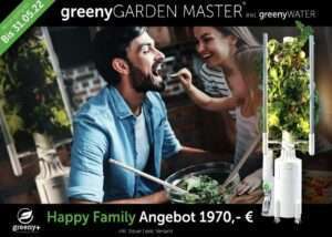 Aktions-Rabatt GreenyGarden Master inklusive greenyWater