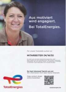 Stellenangebot: Total Tankstelle BAIERTAL sucht Mitarbeiter, Mitarbeiterinnen