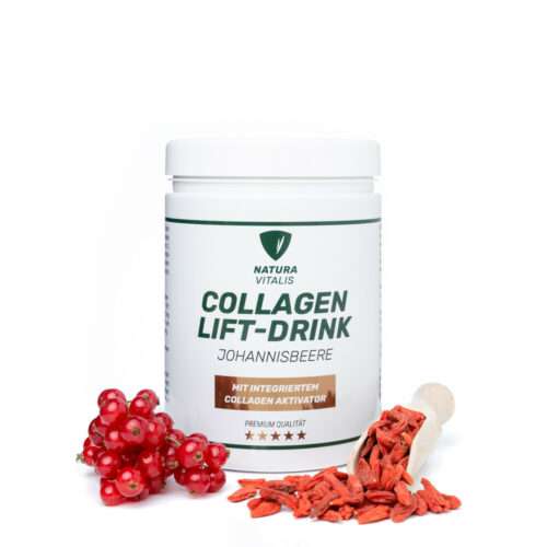 Collagen-Lift-Drink mit L-Lysin - Johannisbeere