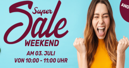 Auch am Wochenende müssen sie nicht auf Top Angebote verzichten.