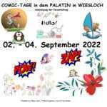 Comic-Tage im Palatin Wiesloch, Veranstaltung 2. bis 4.9.22