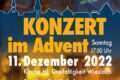 MGV Frohsinn Baiertal und Stadtkapelle stimmen mit Konzert auf den Advent ein