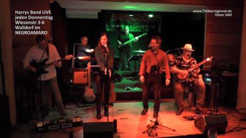 Harrys Band im NegroAmaro in Walldorf jeden Donnerstag LIVE