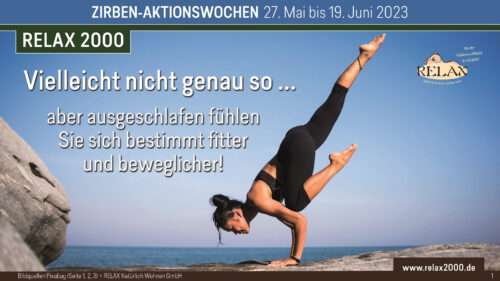 ZIRBEN-AKTIONSWOCHEN Relax2000 Bettensysteme