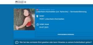 13-jähriges Mädchen aus Linkenheim vermisst - Kriminalpolizei bittet um Hinweise