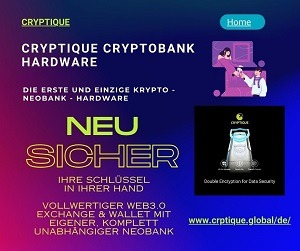 Cryptique Hardware Web3 Neobank