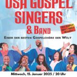 USA Gospel Singers Band 15.01.25 in Hockenheim