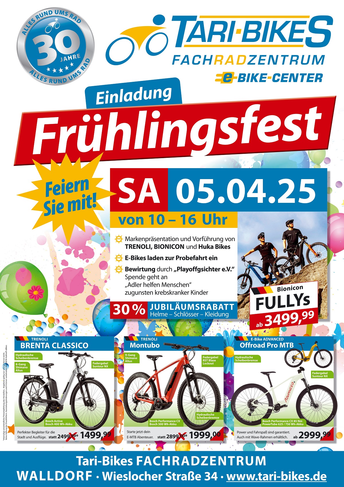 Tari-Bikes Frühlingsfest