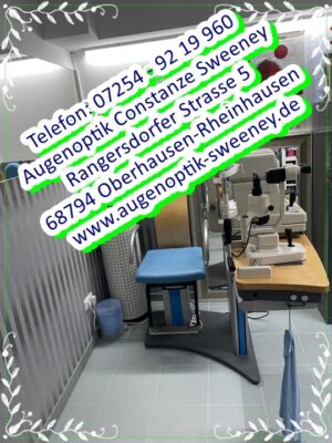 Augen Untersuchungen Constanze Sweeney