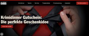 Ein Krimidinner Gutschein alle Shows