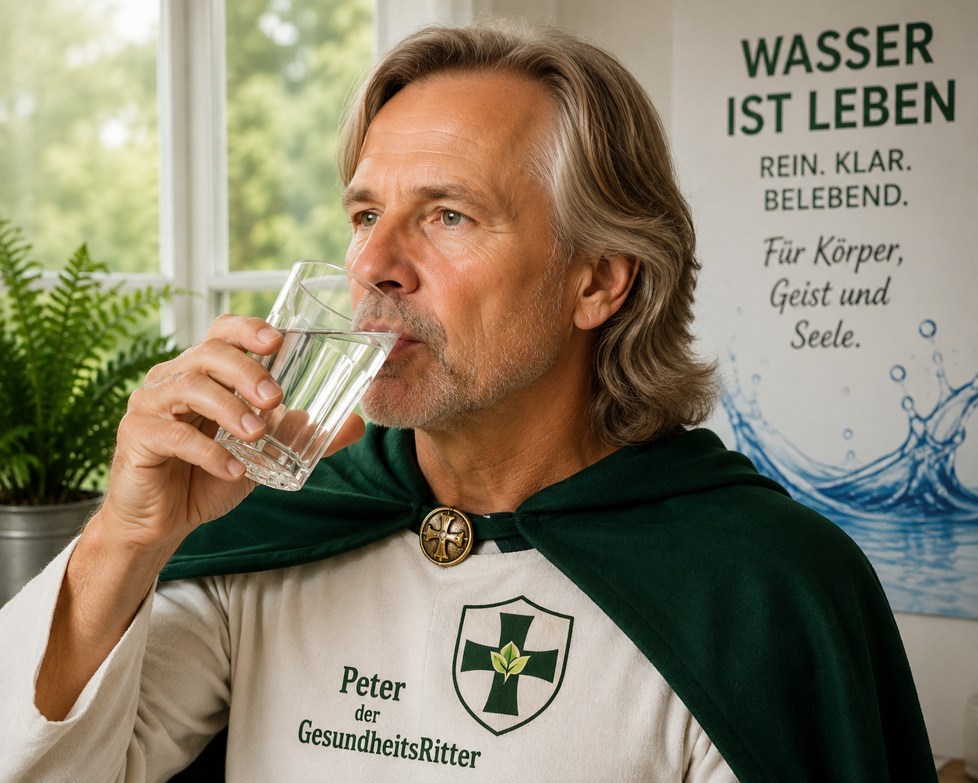Peter Ritt: Warum tägliches Wassertrinken wichtig ist
