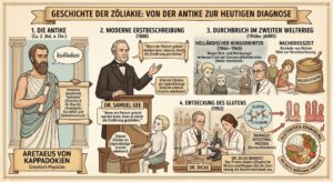 Zeitlauf der Zöliakie