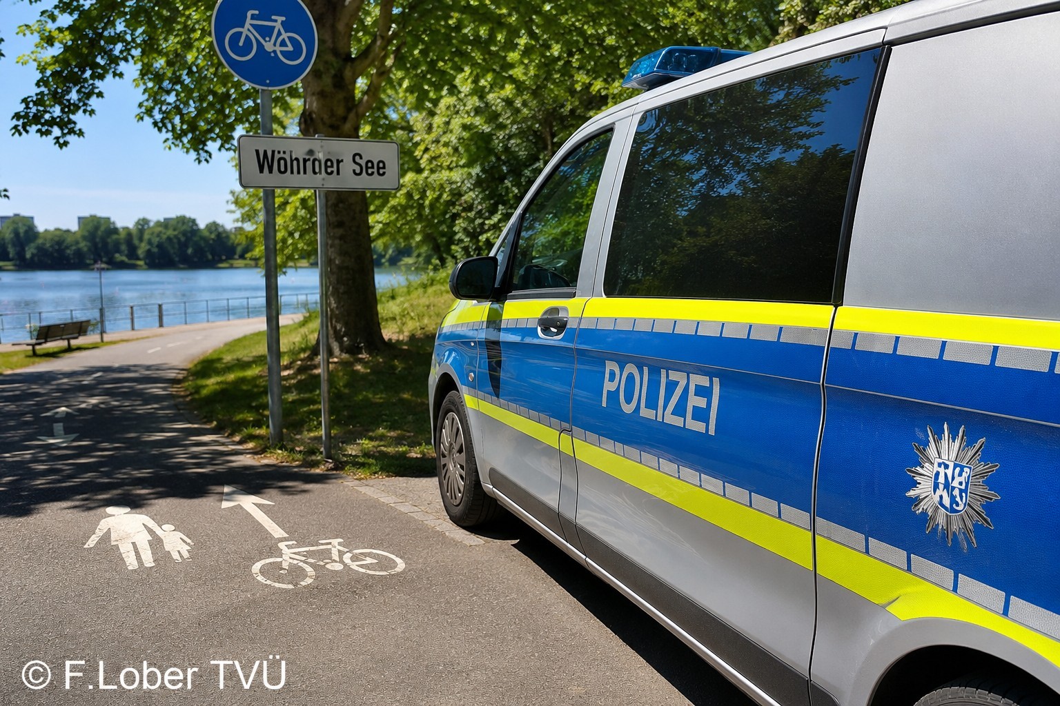 Unfall an der Wörder Wiese