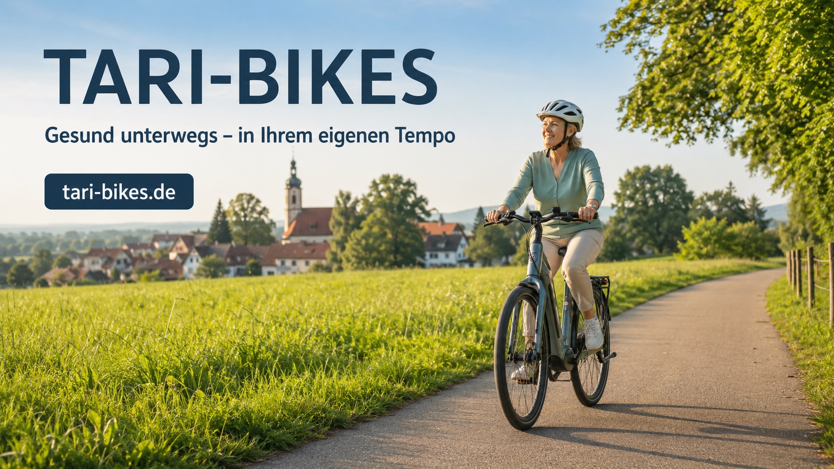 Allein mit dem E-Bike gesund unterwegs – TARI-BIKES Walldorf