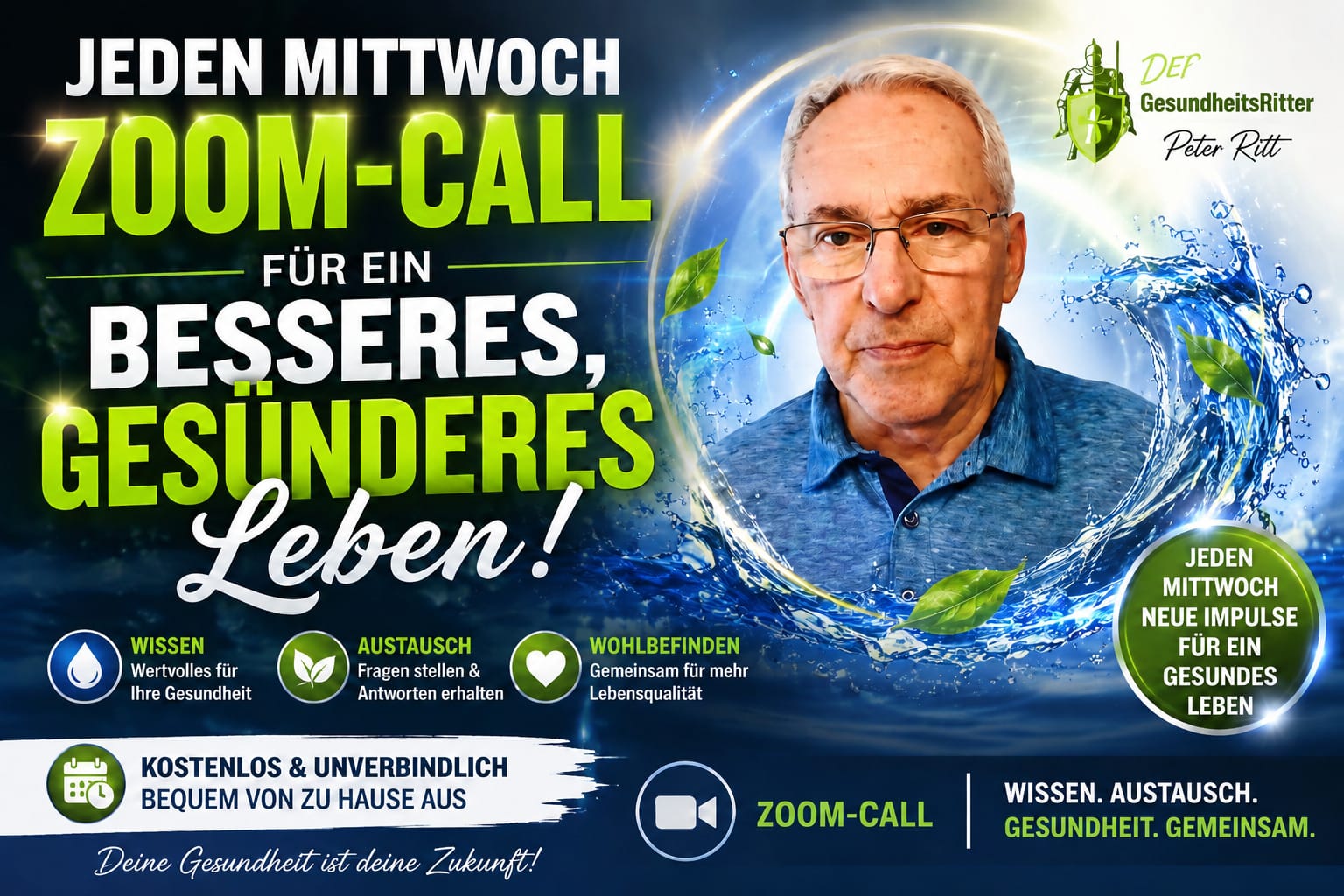 Wasser ist die Grundlage unseres Lebens - Zoomcall