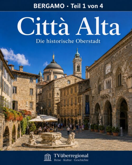 Bergamo Teil 1 von 4: Città Alta: Die Piazza Vecchia als Herz der Oberstadt