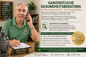 Hilfe zur Selbsthilfe – Ganzheitliche Gesundheitsberatung mit Peter Ritt Hilfe zur Selbsthilfe – Ganzheitliche Gesundheitsberatung mit Peter Ritt