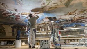 wie der Himmel an die Decke kam Bayerische Schösserverwaltung, Florian Schröter)