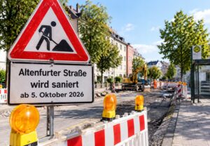Altenfurter Straße in Nürnberg: Sanierung ab Oktober